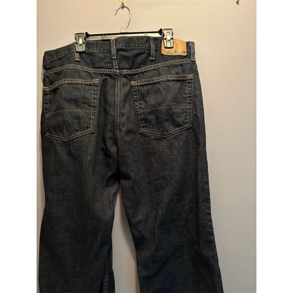 Denizen by Levi's Men's Dark Denim Straight Fit Jeans 38x30 - Picture 6 of 9